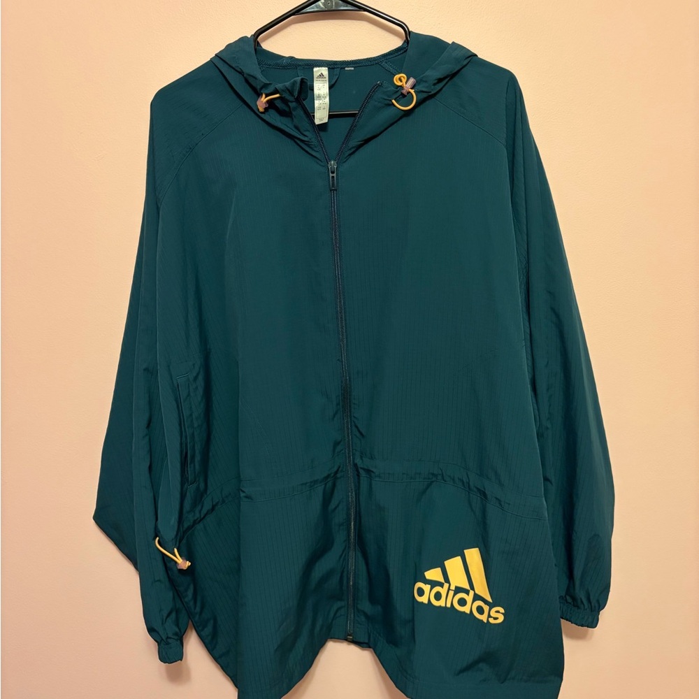 Adidas Sporty & Rich Full Zip Windbreaker Jacket